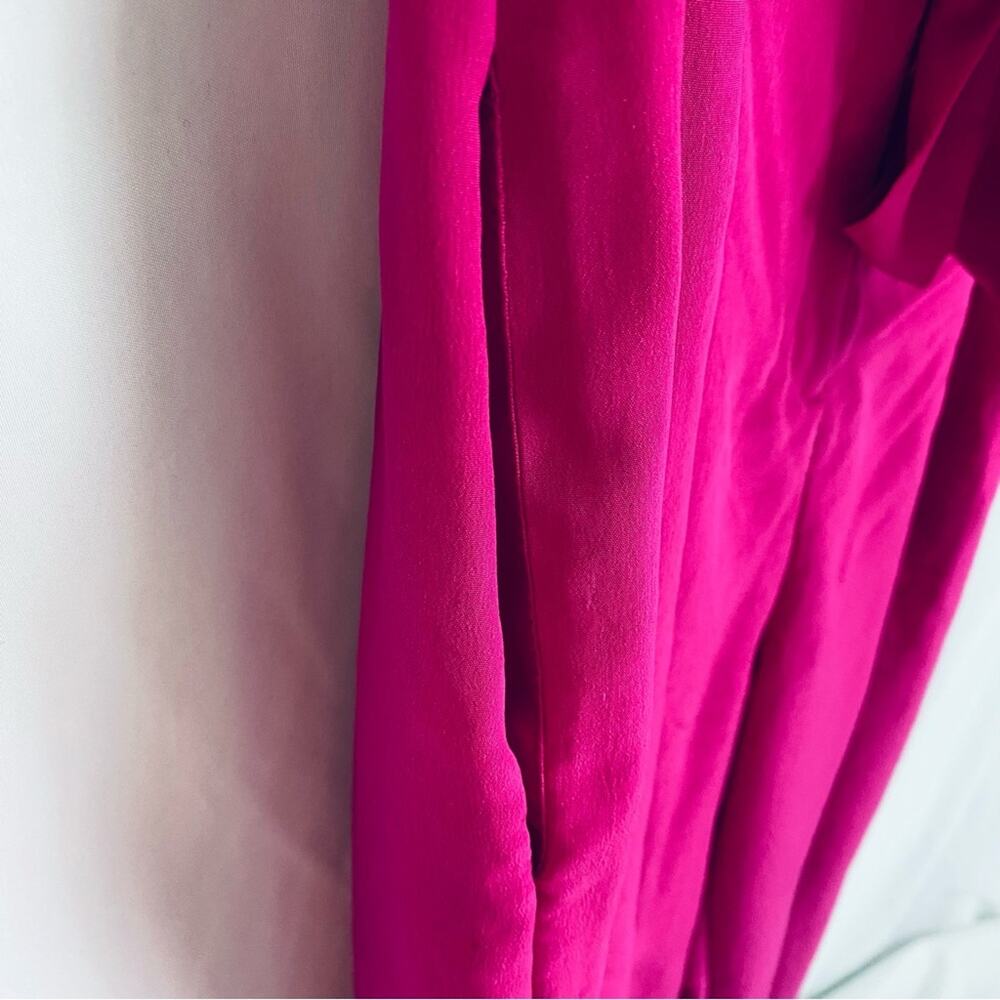 ASOS Pink Wide Leg Dress Pants Size 4 - Picture 6 of 11